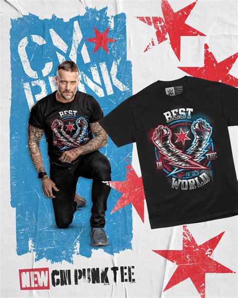 Cm Punk T Shirts WWE CM Punk In CM Punk We Trust T Shirt Charcoal