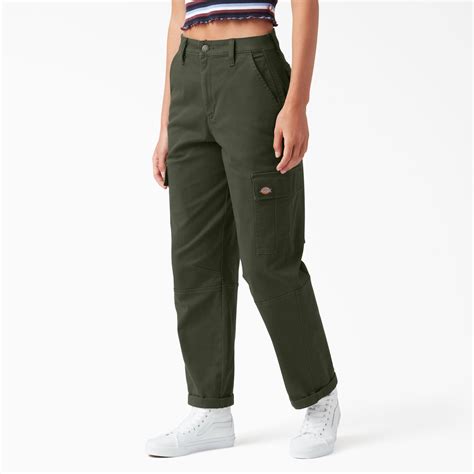 Women's Relaxed Fit Cropped Cargo Pants - Dickies US | Cropped cargo ...