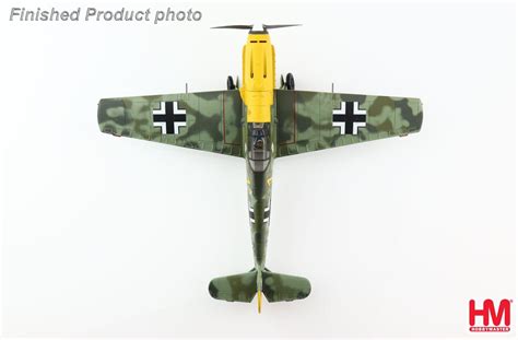BF 109E-3 Yellow 1, Oblt. Josef Priller, Staffelkaptian 6/JG 51, France ...