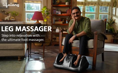 Lifelong Foot Massager Machine for Pain Relief with Kneading function ...