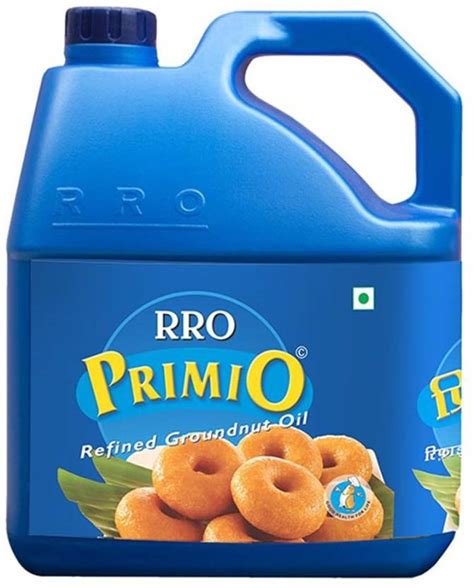 RRO PRIMIO REFINED GROUNDNUT OIL-5LTR Groundnut Oil Can Price in India ...