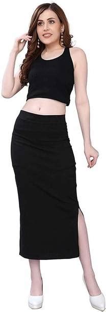 Long Black Skirts - Buy Long Black Skirts online at Best Prices in ...