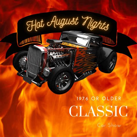 Hot August Nights Calendar Of Events - Calendars 2025