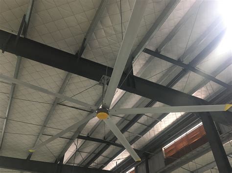 Industrial Pmsm Motor Hvls Warehouse Ceiling Fans