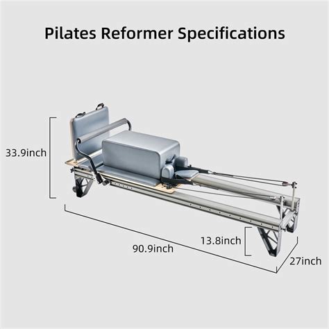 CONCAB Pilates Reformer Machine for Home Workouts, Complete India | Ubuy