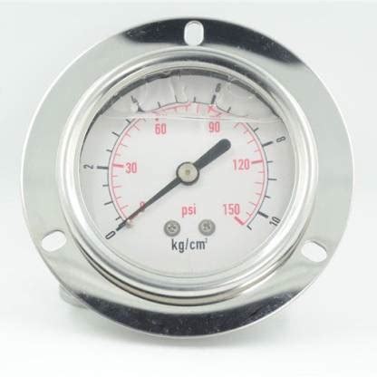 Divinext Analog Tire Pressure Gauge 300 PSI / 21 Kg Flanged RO Panel ...