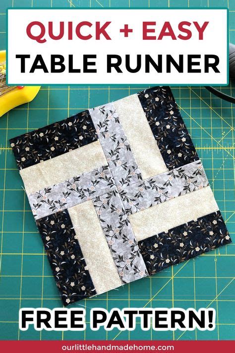 Image result for Beginner Quilted Table Runner Patterns