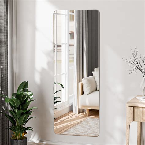 Koonmi Wall Mirror Full Length, 71"x28" Rectangular Long Acrylic ...