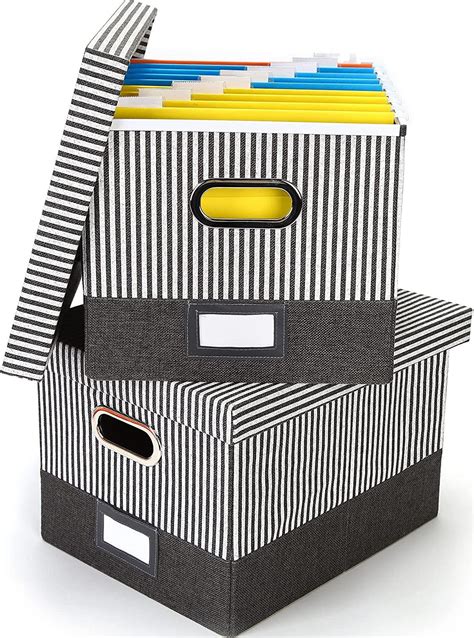 Image result for Decorative File Storage Box