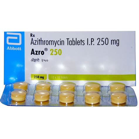 Azro 250 mg Tablet 6's Price, Uses, Side Effects, Composition - Apollo ...