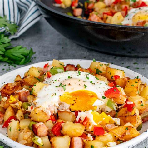 Skillet Breakfast Hash - Craving Home Cooked