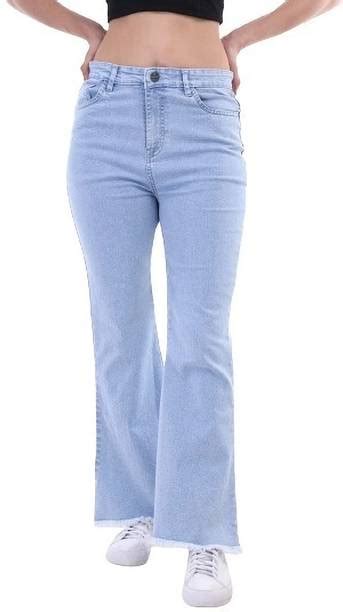Bell Bottom Jeans for Women Online at Best Prices in India | Flipkart.com