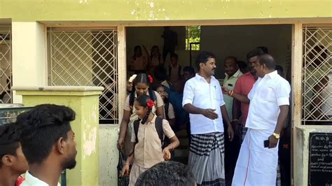 Theni news Students studying in Kallar School near Bodi were sent home ...