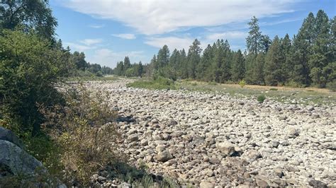 Spokane Riverkeeper photos show dried-up section of river in Spokane ...