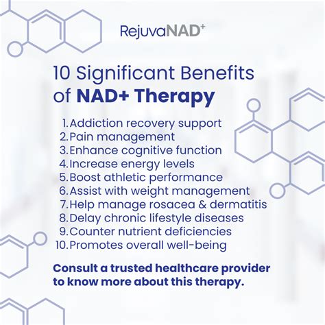 10 Significant Benefits of NAD+ Therapy - Rejuvanad Philippines
