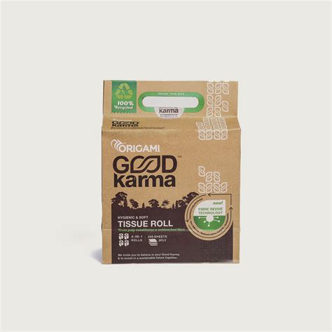 Origami Good Karma Toilet Rolls Mega Pack - 16 Rolls