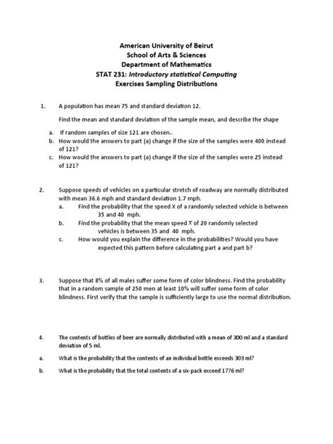 Image result for Sampling Distribution Question