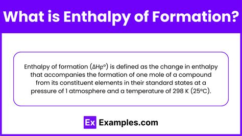 Unit 6.6 - Enthalpy of Formation (Notes & Practice Questions) - AP® Chemistry