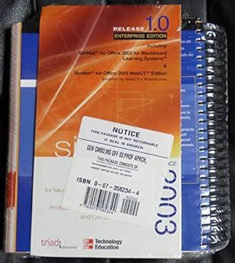 Buy Microsoft Office 2003: A Professional Approach, Specialist Student ...