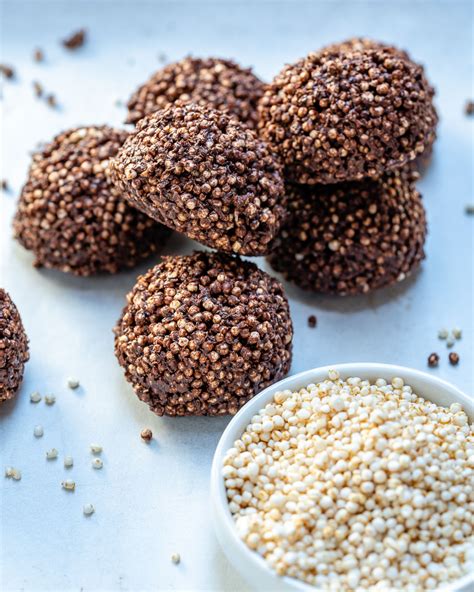 No-Bake Chocolate Quinoa Crispy Treats are Clean Eating Approved ...