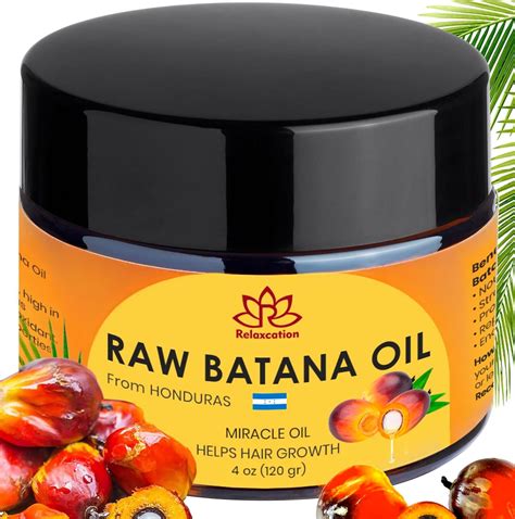 Amazon.com: Batana Oil from Honduras - 100% Pure Raw Batana Oil - for ...