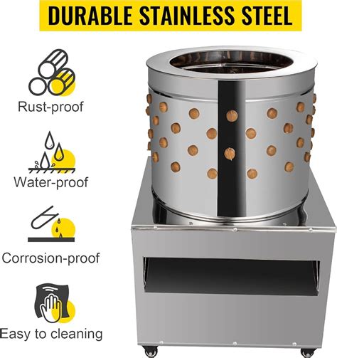 STMKB Heavy Duty Feather Plucking Machine, 1500W Electric India | Ubuy
