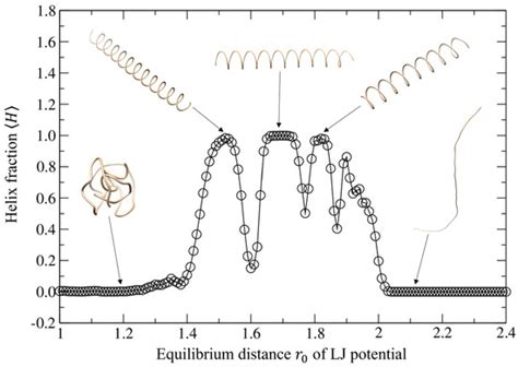 Modeling Coil–Globule–Helix Transition in Polymers by Self-Interacting ...