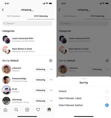 Fitur Baru Instagram : Bikin Kategori Akun Yang Diikuti