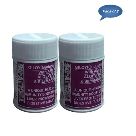 Technopharm Pvt Ltd Tecliv-Ds 100 Tablets (Pack Of 2) – Uniqrr.com(यूनिकर)