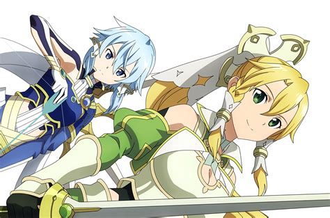 Leafa & Shino Asada | Sword Art Online 4K Ultra HD Anime Wallpaper