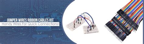 Easy Electronics - 120 Pieces Jumper Wires Ribbon Cables Kit Wire 40 ...