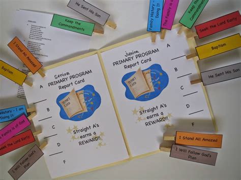 Image result for Primary Program Comment Card Template