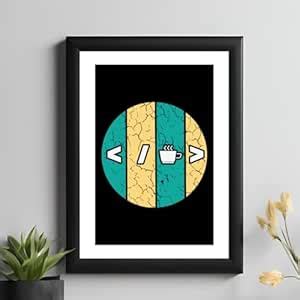 Master Flame Developer Coder Programmer Themed Aesthetic Wall Art ...