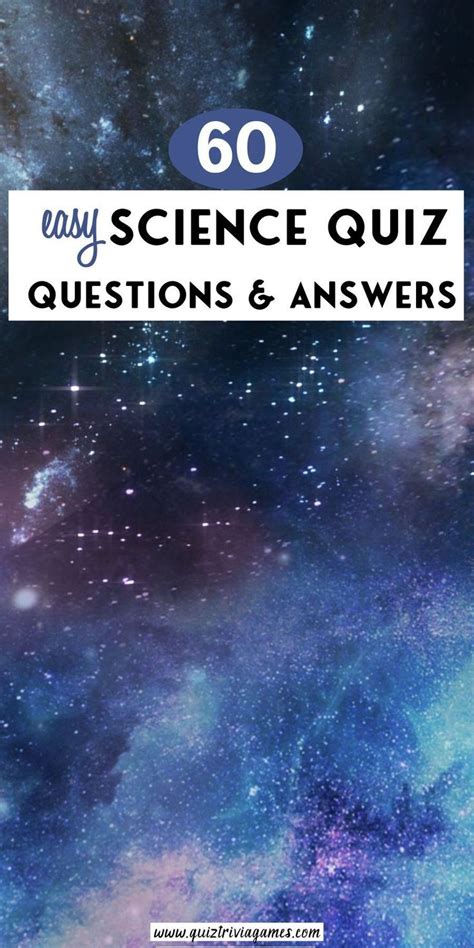 Science Quiz Questions 的图像结果