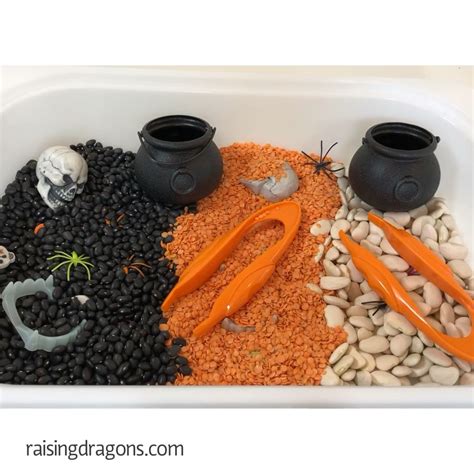 Halloween sensory bin for preschoolers – Artofit