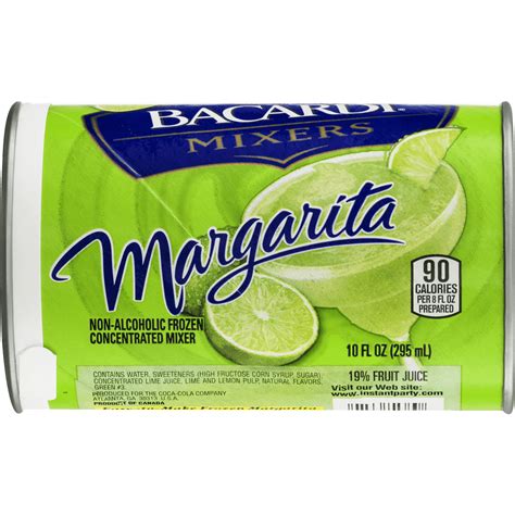 bacardi frozen margarita mix