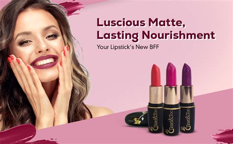 Buy TINSEL&TOO ORGANICO Natural & Nourishing Matte Bullet Lipstick ...