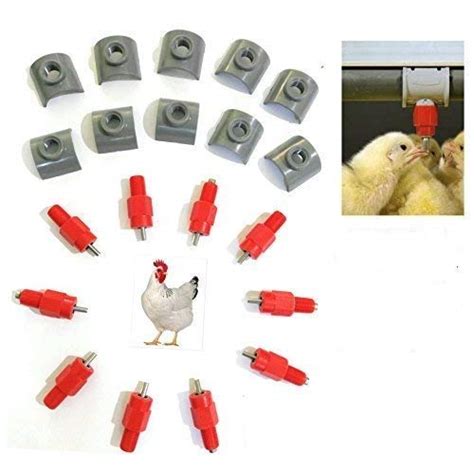 Ararat® All Direction Automatic Poultry Chicken Water Nipple Drinker ...