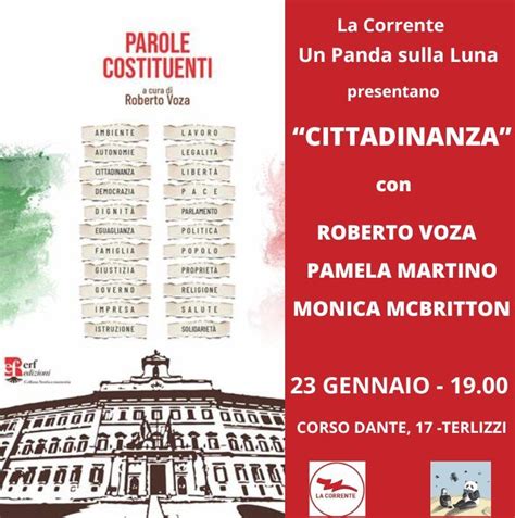 "CITTADINANZA" dal libro PAROLE COSTITUENTI - ERF EDIZIONI, Corso Dante ...