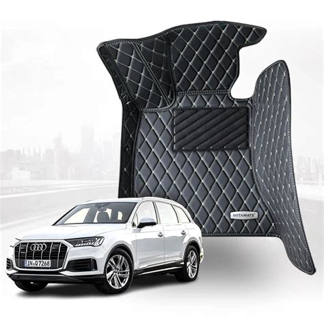 2020-2024 Audi Q7 4M-F Custom Floor Mats | Luxury All Weather Car ...