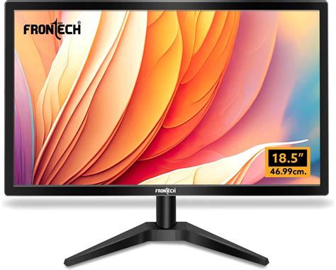 FRONTECH 18.5 Inch HD LED Monitor | Refresh Rate 60 Hz, 1366 x 768 ...