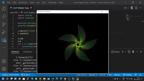 Cool Python Turtle Graphics 的图像结果
