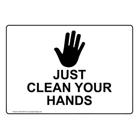 Image result for Clean Hands Sign