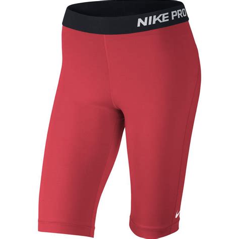 Nike Womens Pro 11" Core Compression Shorts - Daring Red/Black ...