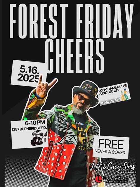 FFC: Funk Night with Tony Camm & His Funky Friends Presented by Jeff ...