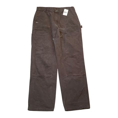 2019s Carhartt double knee duck pants "brown" | What’z up