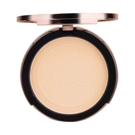 Buy MARS Matte On Compact Powder With Puff Applicator - 03 Natural (8g ...