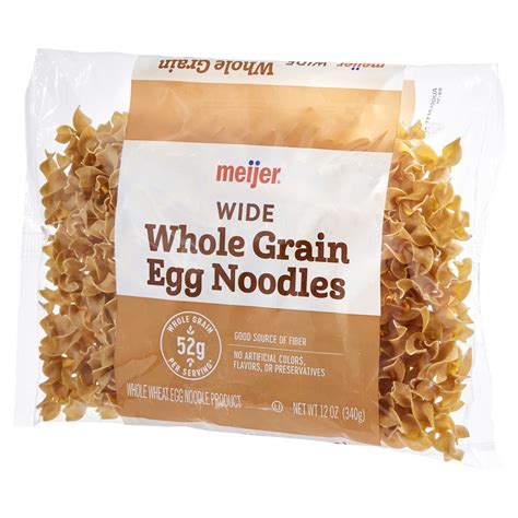Meijer Egg Noodles Whole Grain Wide - 12 oz 12 oz | Shipt