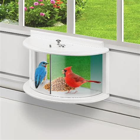YORKING Window Bird Feeder, 180 Clear Bird Feeders for Window Viewing ...