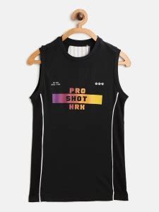 Flipkart.com | HRX by Hrithik Roshan Boys Typography Polyester Regular ...